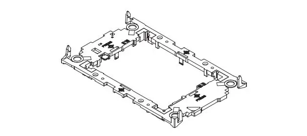noctua NH-U12S DX-4677 CPU Cooler - Plastic CPU carrier frame