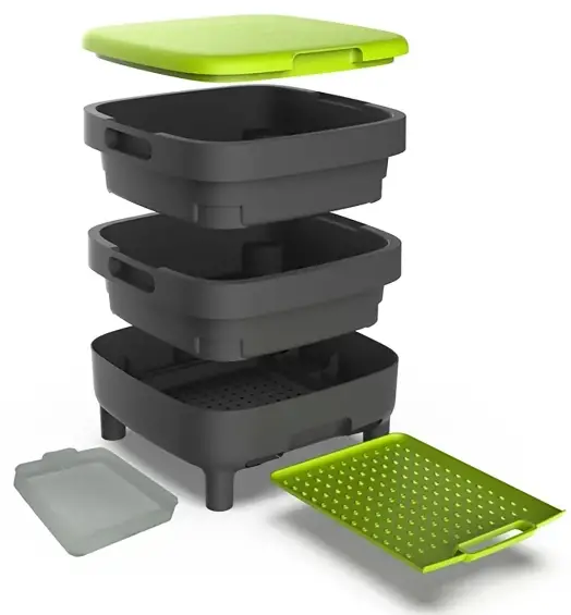 GREAT GREEN SYSTEMS 2-Tier Worm Farm
