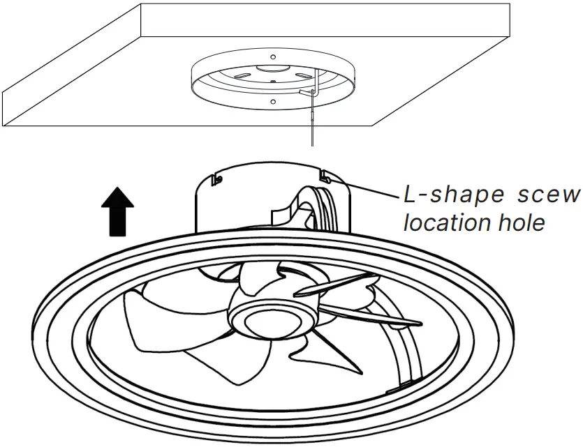 Mount Fan to Bracket
