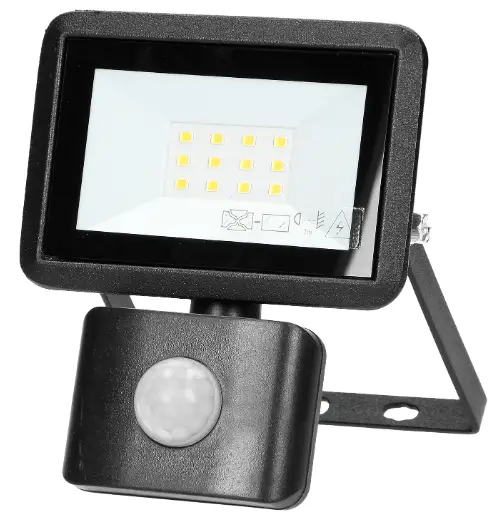 Adviti AD-NL-6252BLR4 FARO D LED Floodlight with Motion Sensor