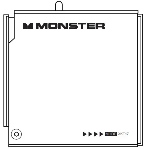 MONSTER Airmars XKT17 Bluetooth Wireless Headphones - cover