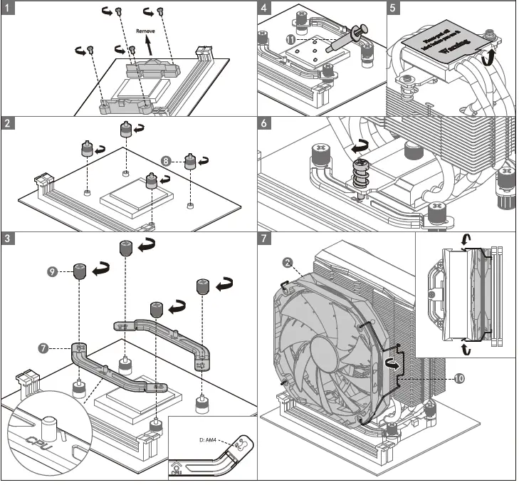 DEEPCOOL-AS500-Plus-CPU-Air-Cooler-FIG- (5)