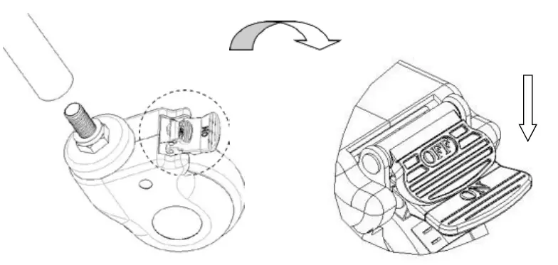 GIMA SKR005 Utility Trolley - castor