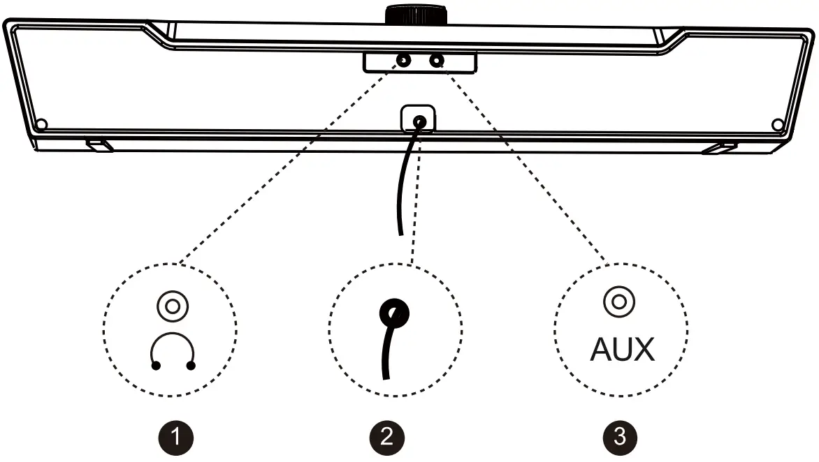 KMOUK KM-HSB002 Gaming PC Bluetooth Soundbar - 4
