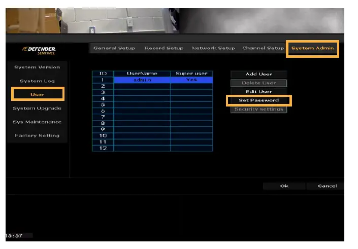DEFENDER NS8MP1T8B8 Sentinel 4K Ultra HD Wired 8 Channel PoE NVR Security System 13
