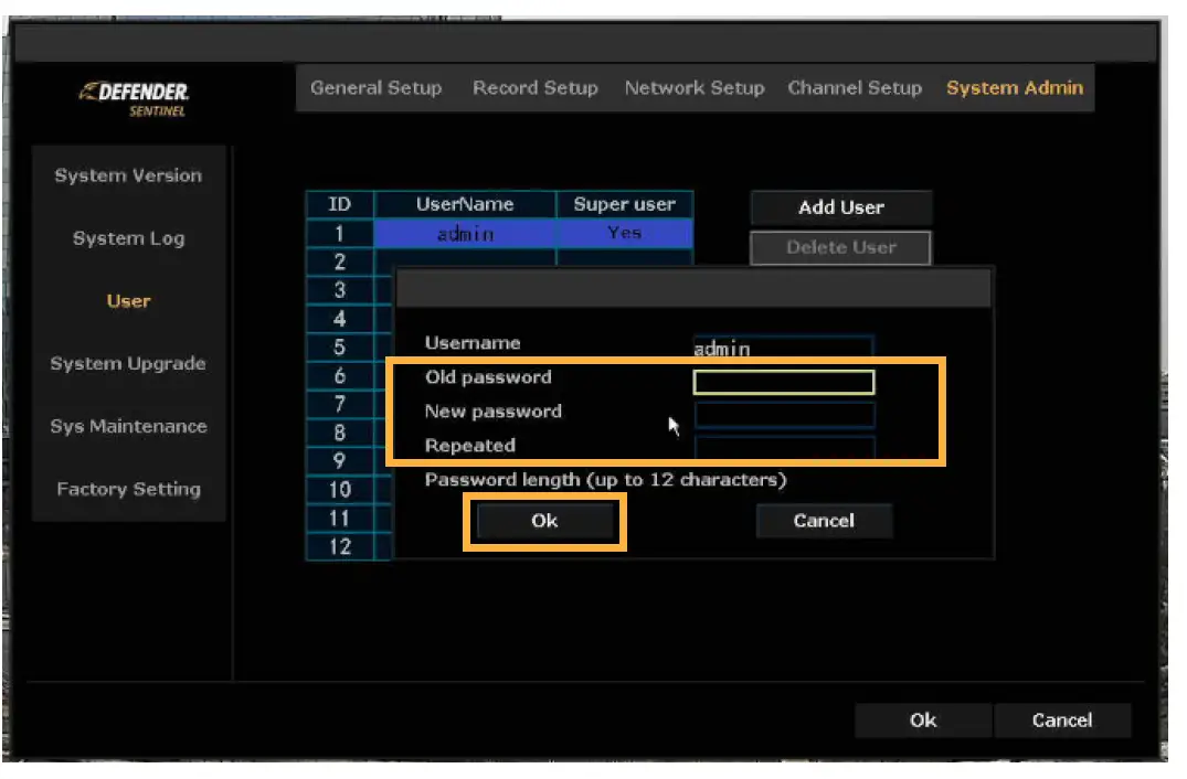 DEFENDER NS8MP1T8B8 Sentinel 4K Ultra HD Wired 8 Channel PoE NVR Security System 14