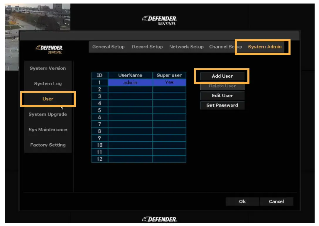 DEFENDER NS8MP1T8B8 Sentinel 4K Ultra HD Wired 8 Channel PoE NVR Security System 16