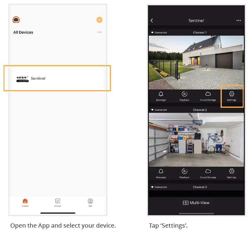 DEFENDER NS8MP1T8B8 Sentinel 4K Ultra HD Wired 8 Channel PoE NVR Security System 20