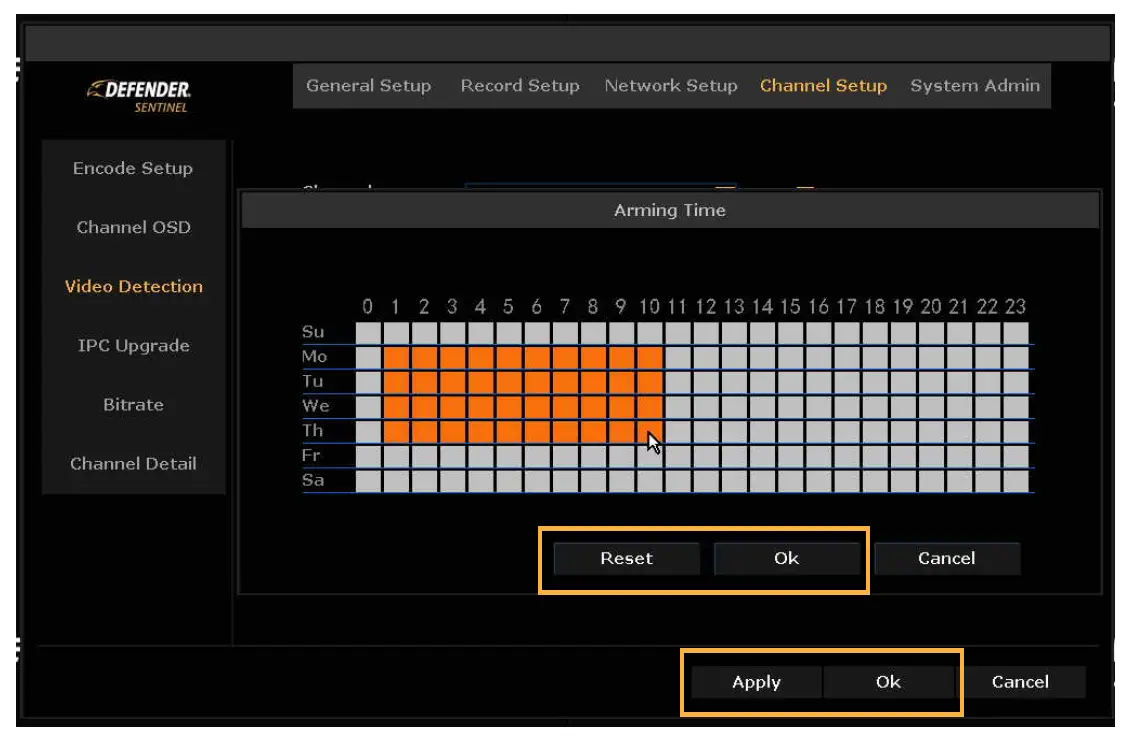 DEFENDER NS8MP1T8B8 Sentinel 4K Ultra HD Wired 8 Channel PoE NVR Security System 25