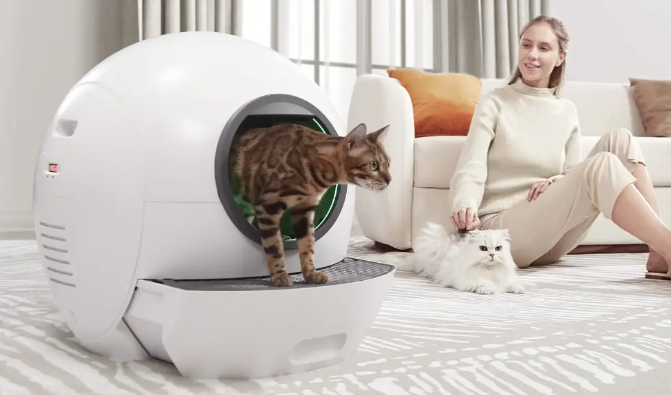 Elspet Els407 Smart Cat Litter Box User Manual