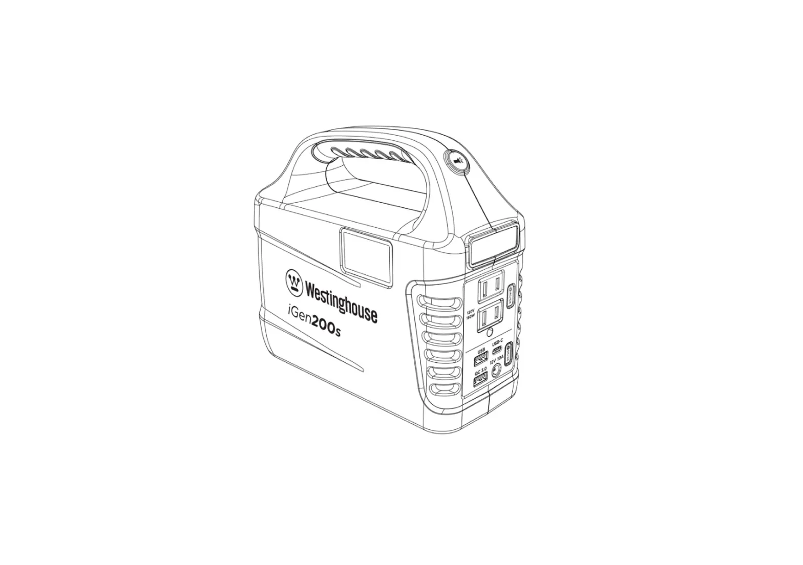 Westinghouse Igen200s Portable Power Station User Manual