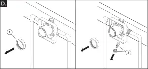 DELTA 17 Series - MultiChoice®Rough-In Installation - D