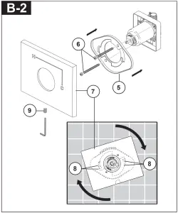 DELTA 17 Series - Trim Installation - B-2