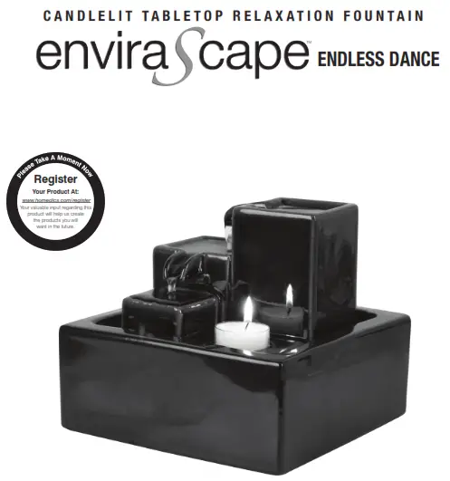 Homedics WF-ENDA EnviraScape Candlelit Endless Dance - EnviraScape