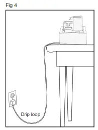 Homedics WF-ENDA EnviraScape Candlelit Endless Dance - Fountain Assembly4