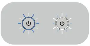 EDIFIER MS50A Wireless Speaker-LED blinks