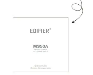 EDIFIER MS50A Wireless Speaker-music right