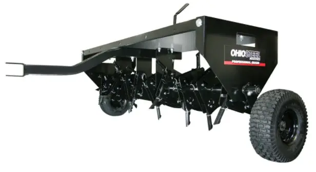OHIOSTEEL 48CP 48-Inch Core Plug Lawn Aerator
