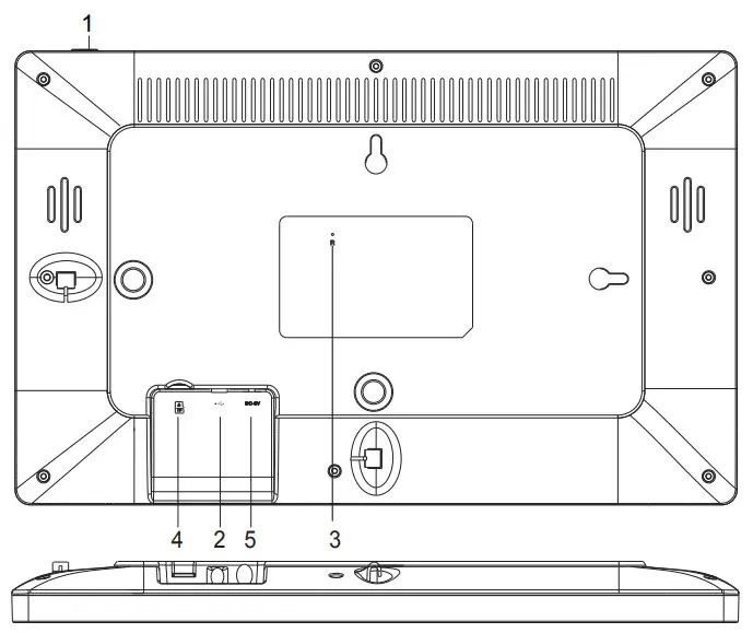 DENVER PFF 1160HBLACK Digital Photo Frame-1