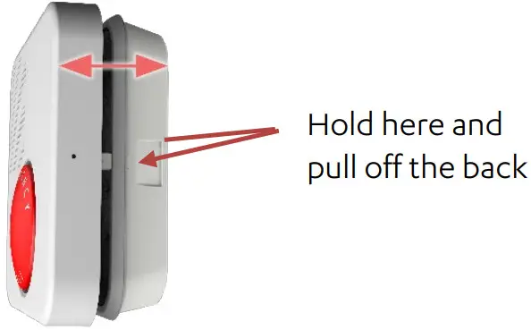 essence smartcare ES700VPD2 Care Home Communicator 2.0 - back cover