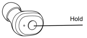 Awdun Technology E100 True Wireless Stereo Earphones -Reject Call