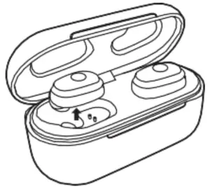 Awdun Technology E100 True Wireless Stereo Earphones -pairing