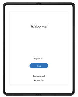 Follow setup screens