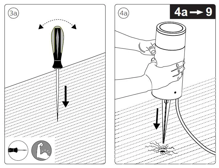 PHILIPS MA 1742030P7 Hue LED Outdoor Freestanding Light fig 7