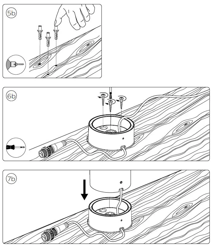 PHILIPS MA 1742030P7 Hue LED Outdoor Freestanding Light fig 9