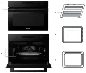 INVENTUM IMC6250BK Microwave Oven - description