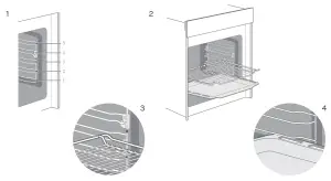 INVENTUM IMC6250BK Microwave Oven - door