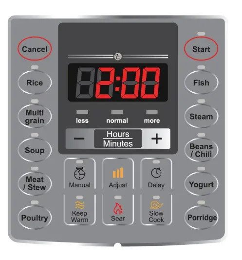 kogan KAPR14COOKA 14-In-1 6L Multifunction Pressure Cooker fig31