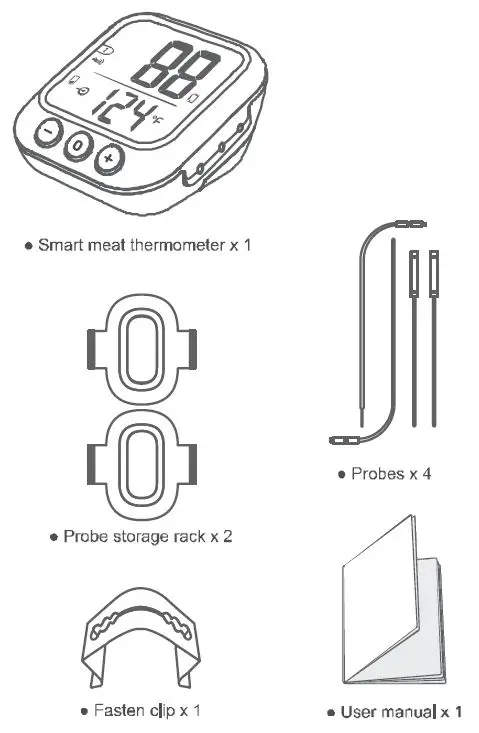 Shenzhen Seven Like BTH08 Smart Meat Thermometer fig-1