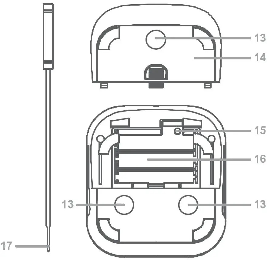 Shenzhen Seven Like BTH08 Smart Meat Thermometer fig-3