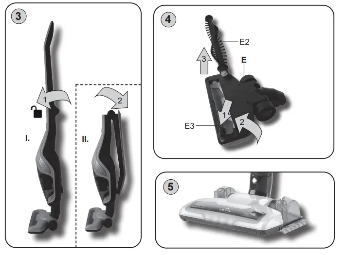 eta 4664829 Dasty 2-in-1 Stick Vacuum Cleaner fig3