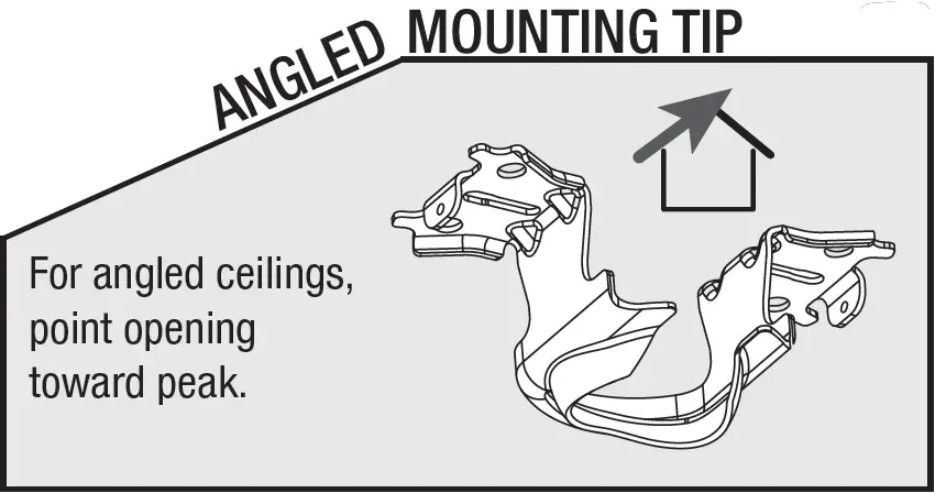 ANGLED MOUNTING TIP