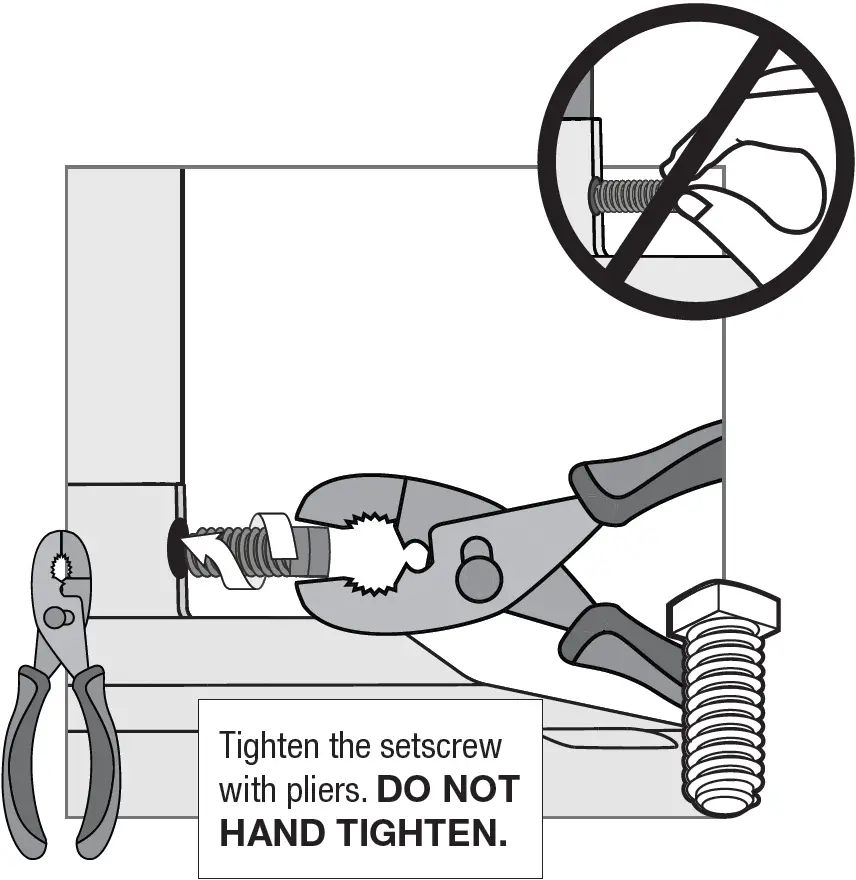 Installing the Downrod 03