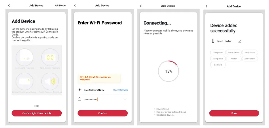 Add Device through Network
