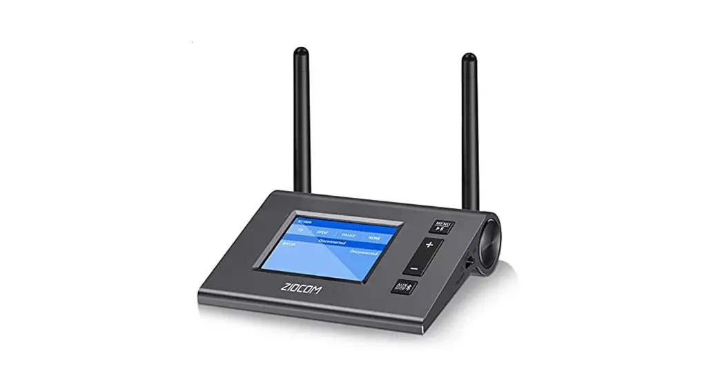 Ziocom Zm005808 Bluetooth Transmitter Receiver With Bypass Function 3-in-1 User Guide