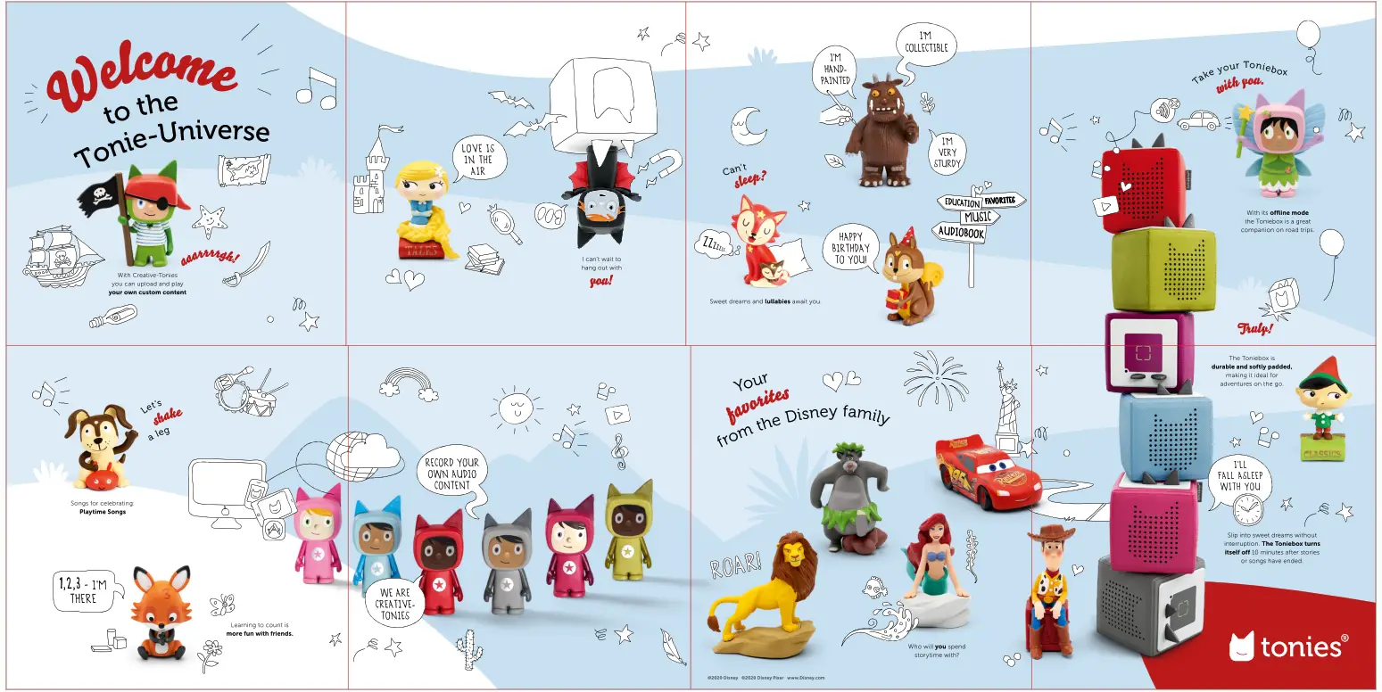 Boxine 00002 Music Playback And Storytelling Device - Toniebox2