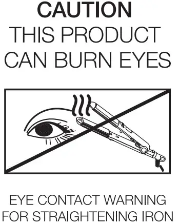 Rowenta LP7100G1 Steampod Hair Treatment System and Straightener - eyes