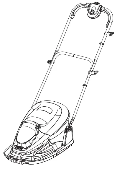 Flymo 970483362 EasiGlide 300V Electric Hover Lawnmower