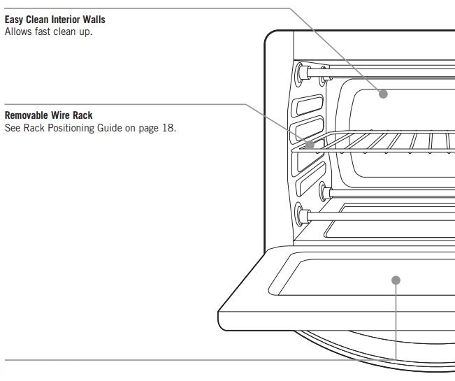 Sunbeam Digital Oven - Features