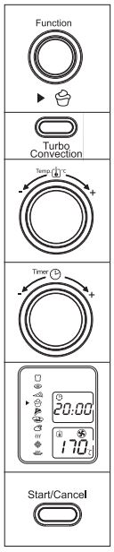 Sunbeam Digital Oven - Using the Bake Function