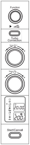 Sunbeam Digital Oven - Using the Pizza Function