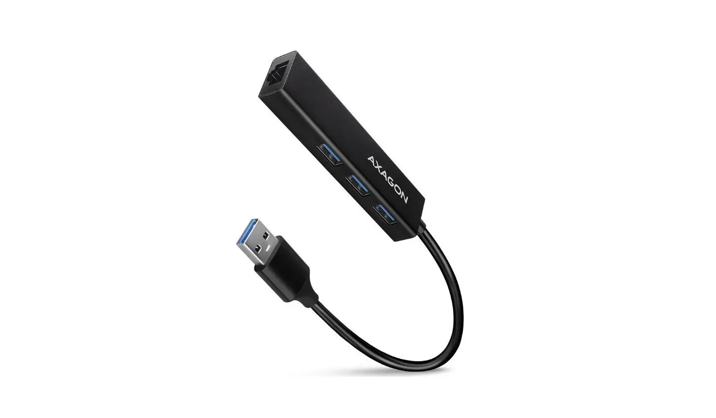 Axagon Hue-m1a 4-port Superspeed Usb-a Mini Hub Instruction Manual