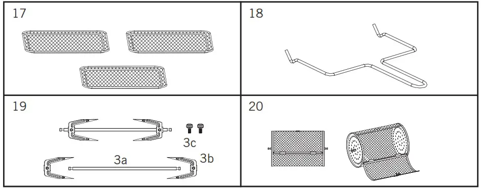 Sunbeam 4 in 1 Air Fryer Oven - Parts And Accessories