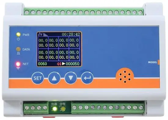 TRANBALL QD3613B RS485 Bus 8-Channel SHT30 Temperature and Humidity