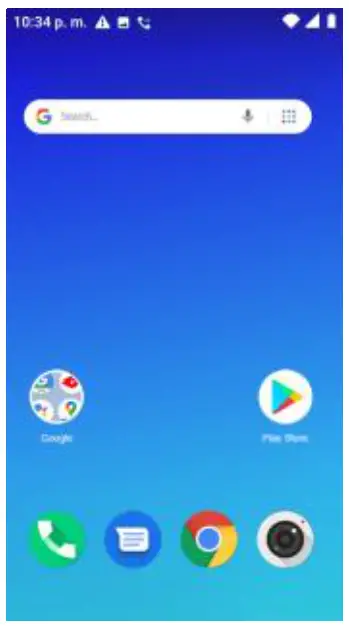 bmobile HK Android 10 Go Edition Mobile Phone - screen