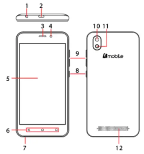 bmobile HK Android 10 Go Edition Mobile Phone